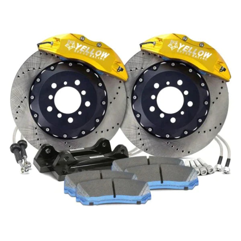 Yellow Speed Racing Front 8 Piston Ultra Big Brake Kit – Acura TSX 2003-2008 (CL9) 356mm x 32mm YSCPF8a