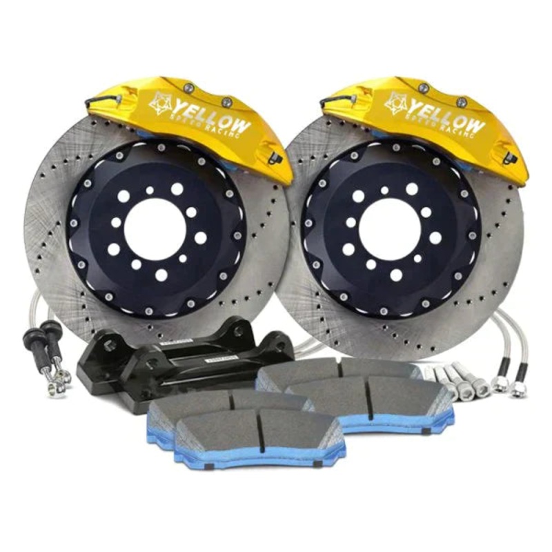 Yellow Speed Racing Front 8 Piston Ultra Big Brake Kit – Acura TSX 2009-2014 (CU2) 356mm x 32mm YSCPF8a