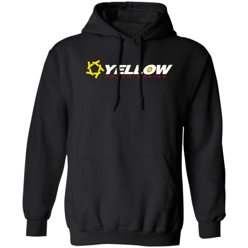 Yellow Speed Modern Hoodie