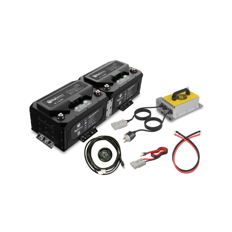 Big Battery 48V 2X HUSKY 2 FAST CHARGER KIT