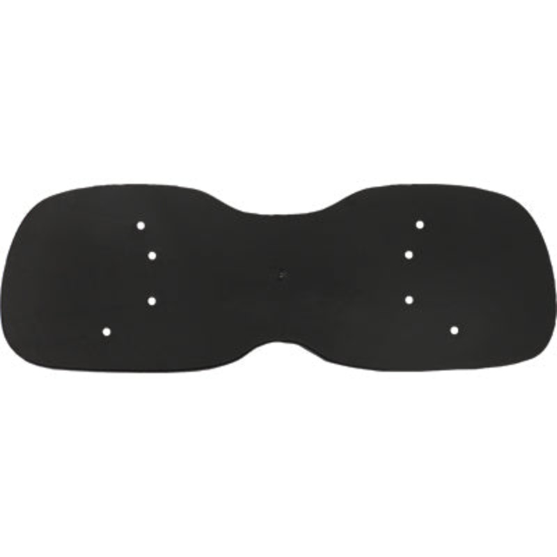 DoubleTake Seat Back Shell, Black Plastic, Universal Wood