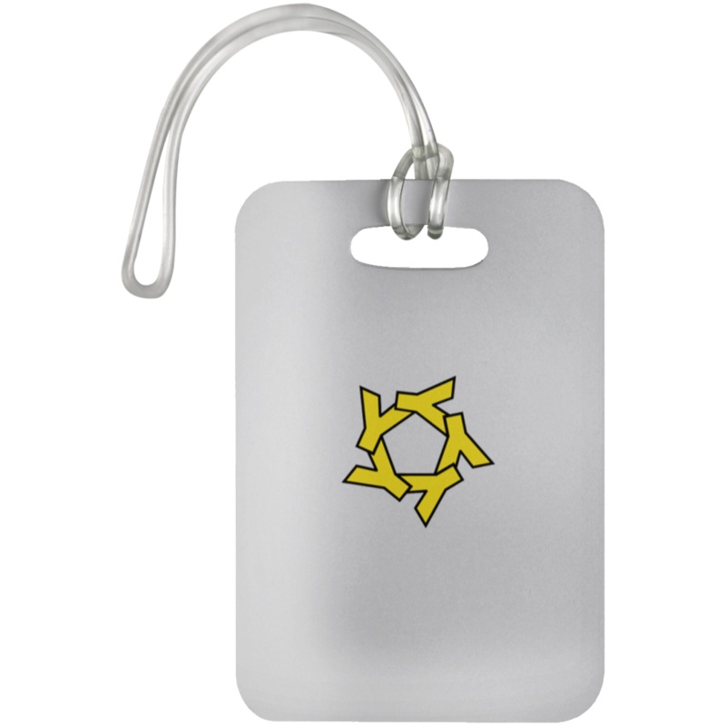 YSR USA UN5503 Luggage Bag Tag White One Size