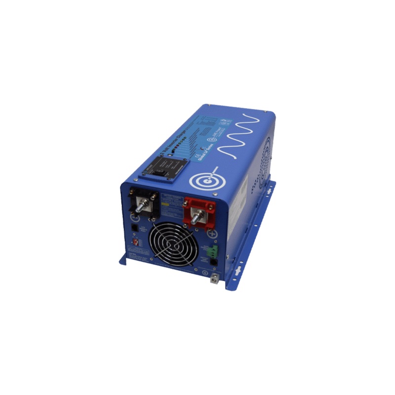 Aims 2000 Watt Pure Sine Inverter Charger with Transfer Switch