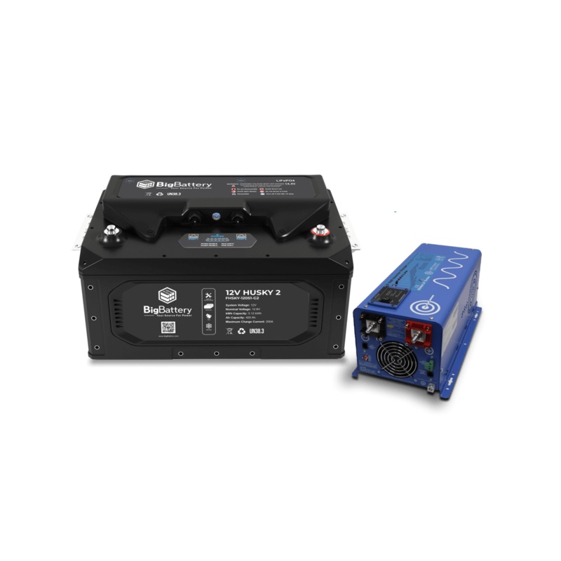 Big Battery 12V 1X HUSKY 2 KIT  AIMS
