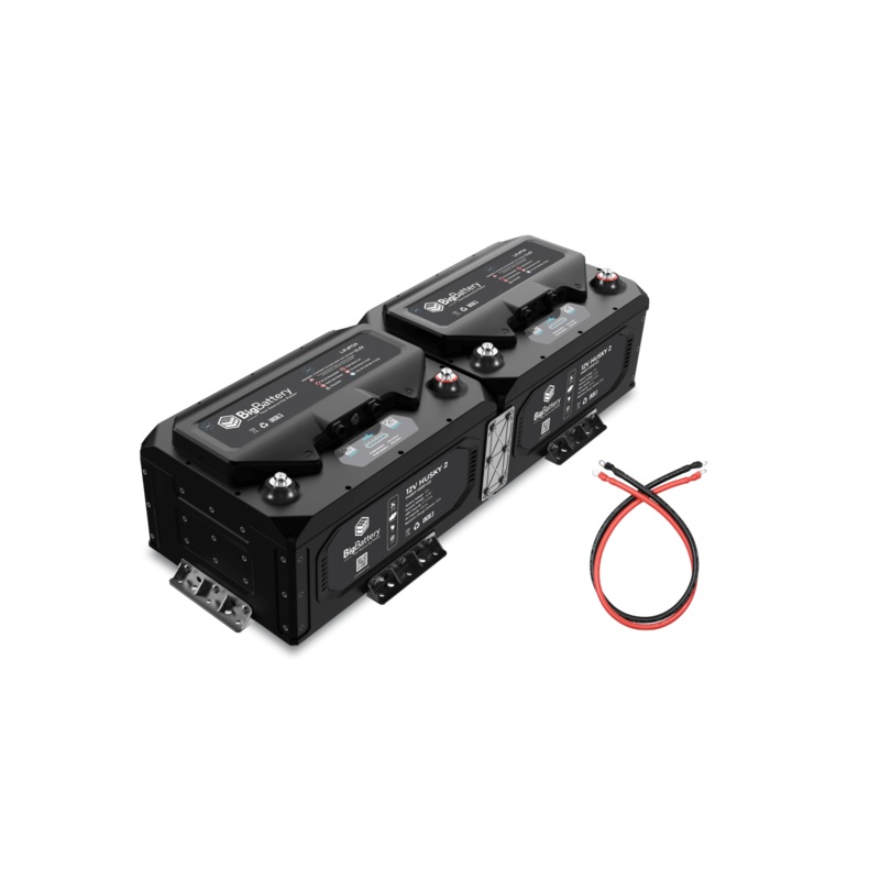 Big Battery 12V 2X HUSKY 2 KIT