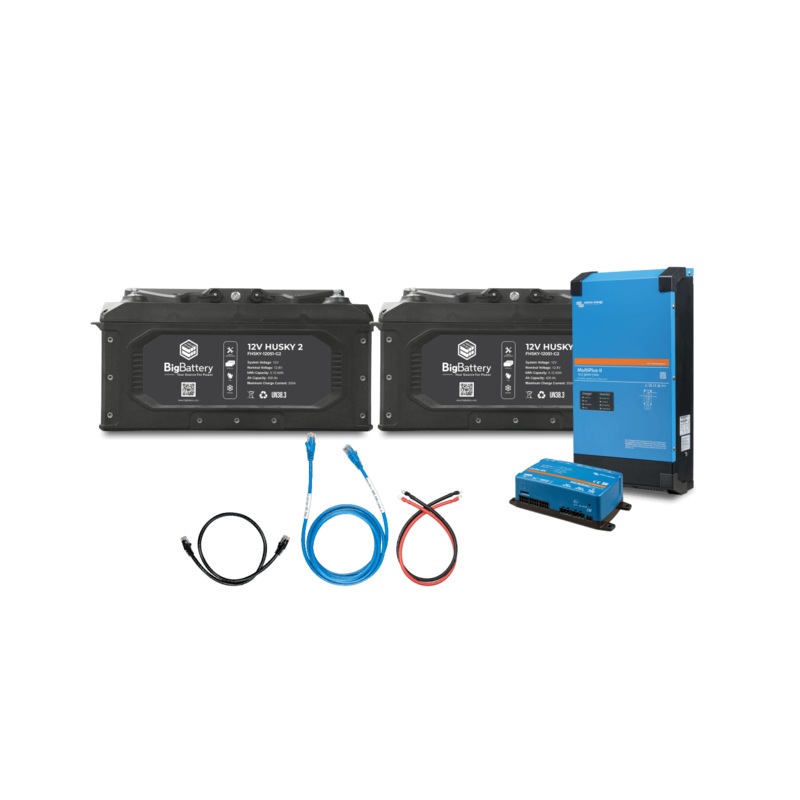 Big Battery 12V 2X HUSKY 2 KIT  Victron
