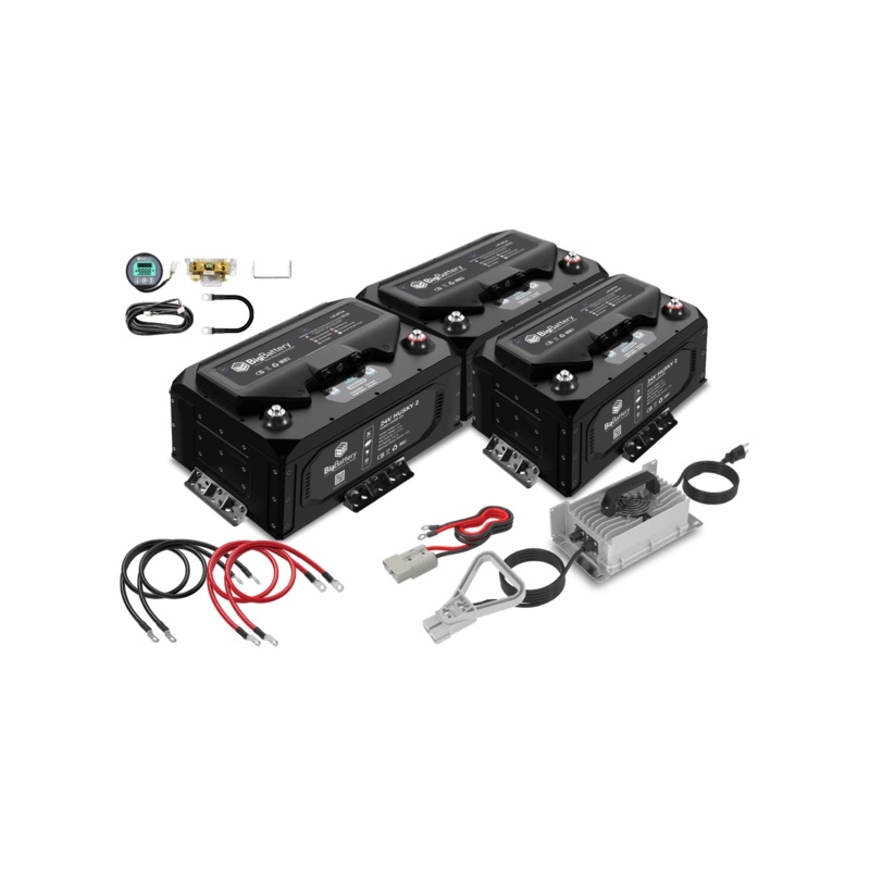 Big Battery 24V 3X HUSKY 2 KIT