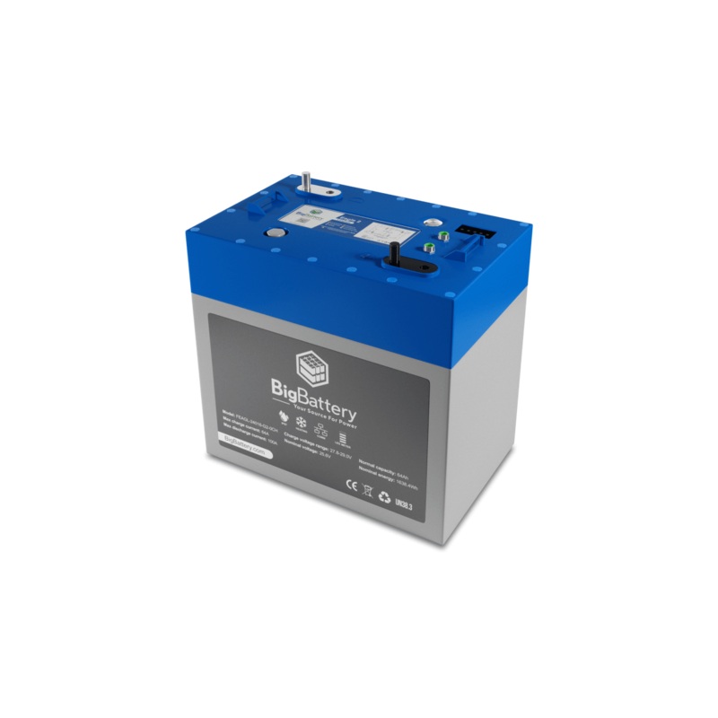 Big Battery 24V EAGLE 2  LiFePO4  64Ah  1.63kWh