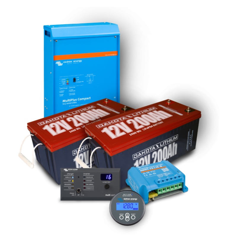 DAKOTA LITHIUM 12V 400AH OFF-GRID POWER SYSTEM