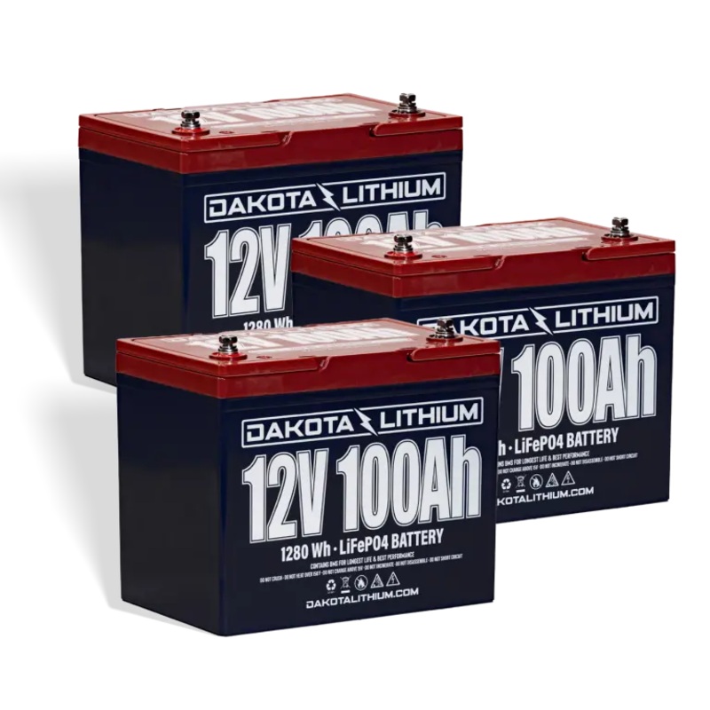 Dakota Lithium 36V 100Ah Deep Cycle Marine Trolling Motor Battery Set