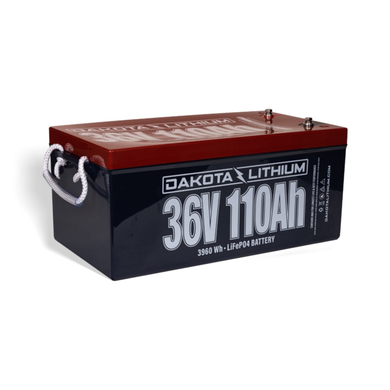 DAKOTA LITHIUM 36V 110AH DEEP CYCLE LIFEPO4 SINGLE BATTERY