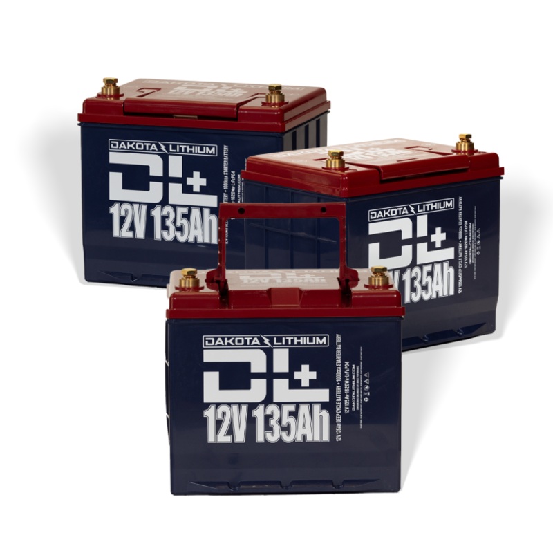 DL+ 36V 135Ah Dual Purpose Trolling Motor Battery Set
