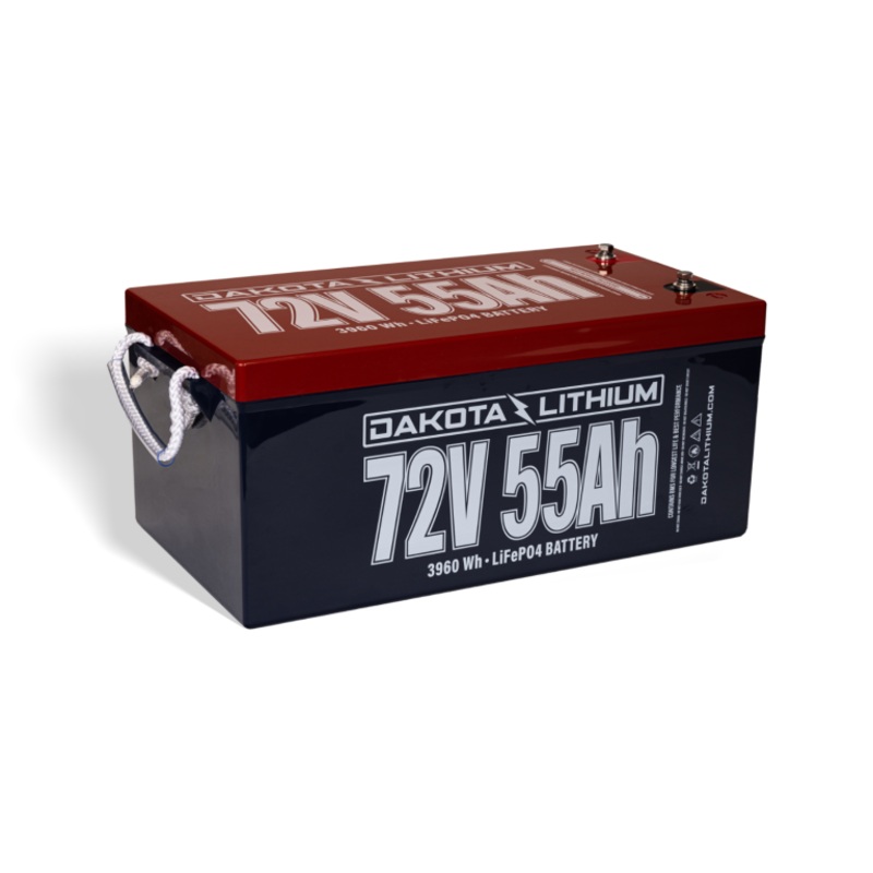 Dakota Lithium 72V 55Ah Deep Cycle LiFePO4 Single Battery