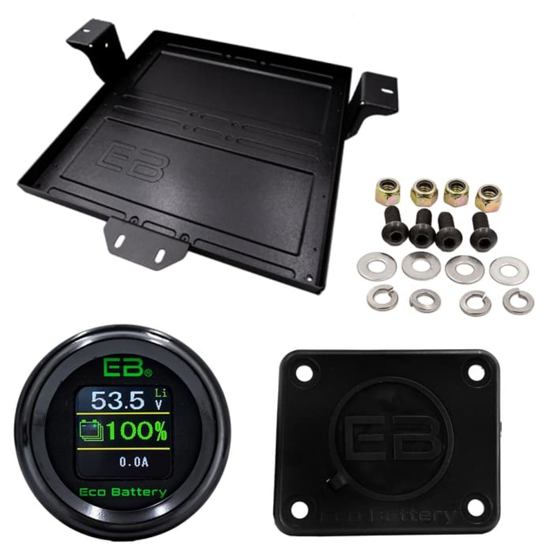 EZGO RXV Installation Kit for Eco 51v 105ah LifePo4 “Skinny” Lithium Battery