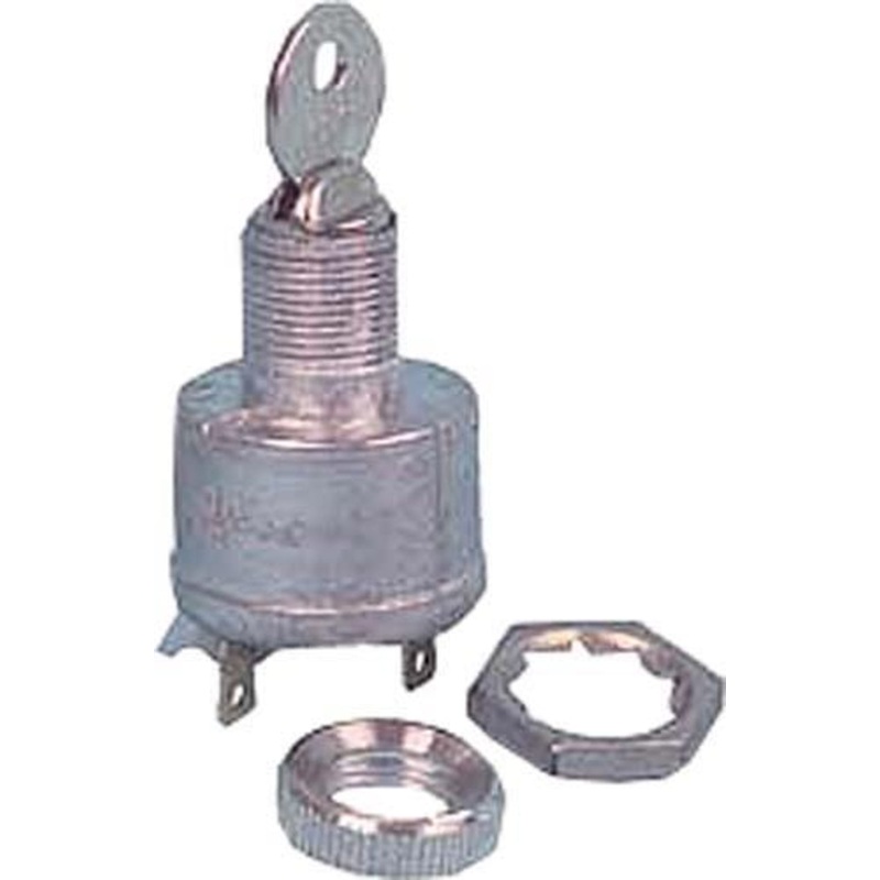 Key Switch With 2 Spade Terminals And 2 #1919 Keys