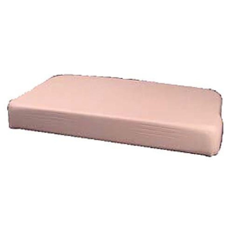 E-Z-GO Marathon White Seat Bottom Cushion, Electric (Years 1973-94)