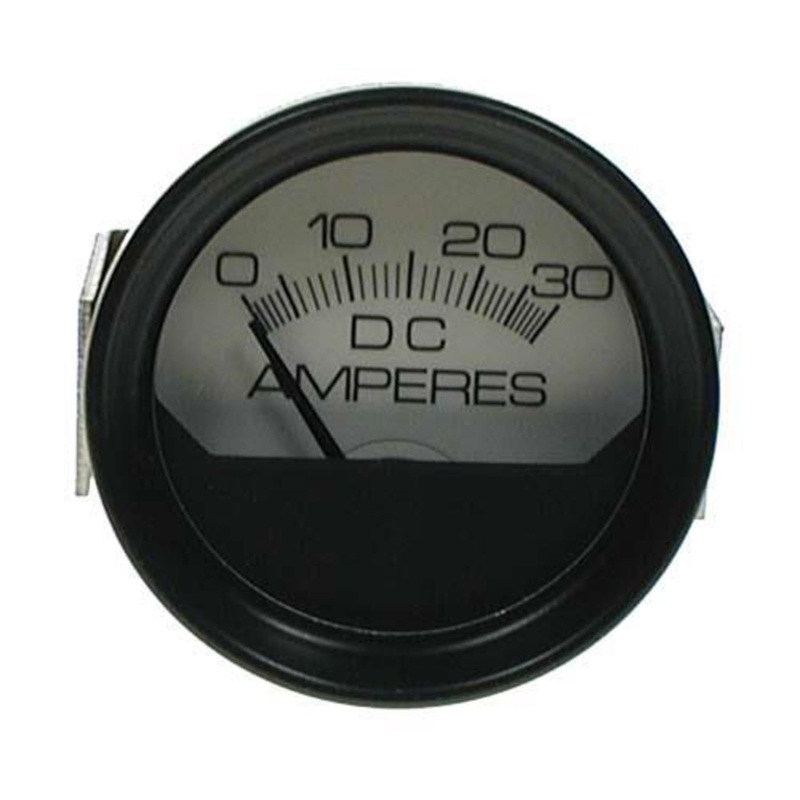 E-Z-GO Round-Face Ammeter (Years 1975-Up)