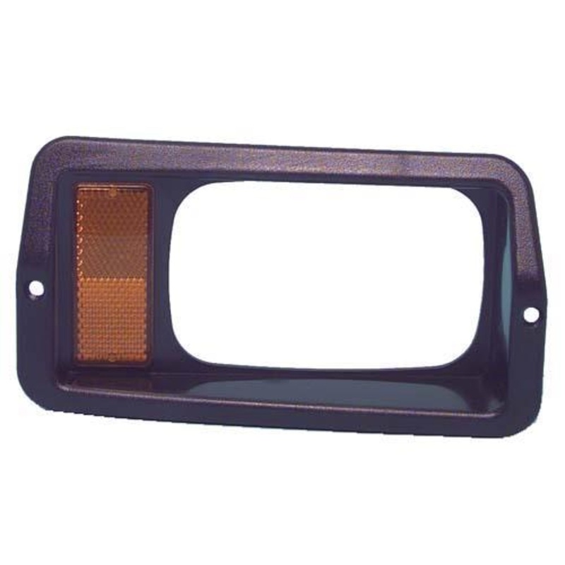 Passenger – Club Car Headlight Bezel W/ Yellow Signal (Years 1986-1992)