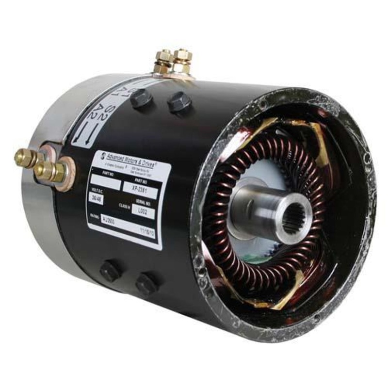 36-Volt E-Z-GO TXT AMD Series Speed Motor (Years 1994-Up)