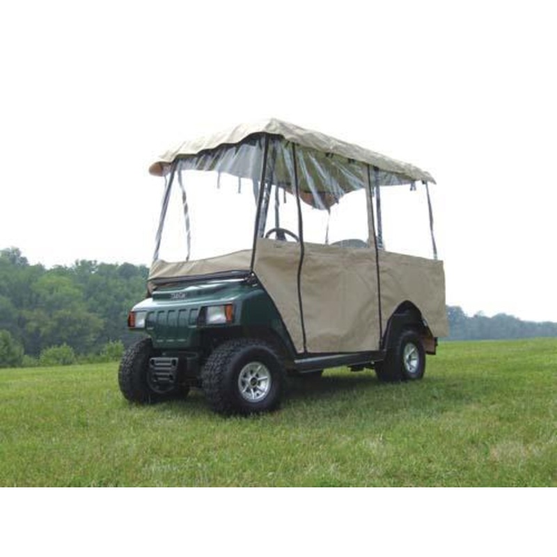 Beige 4-sided 4-Passenger Enclosure – 80″ Tops (Universal Fit)
