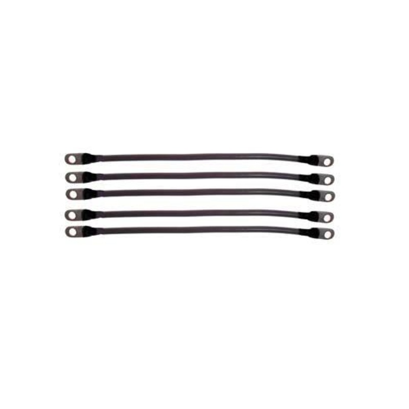 6 Gauge 8V 16″ Battery Cable Set For Club Car Precedent