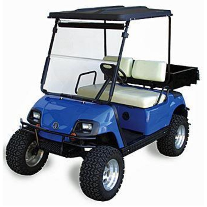 Clear Yamaha Impact-Resistant Folding Windshield (Models G14-19)