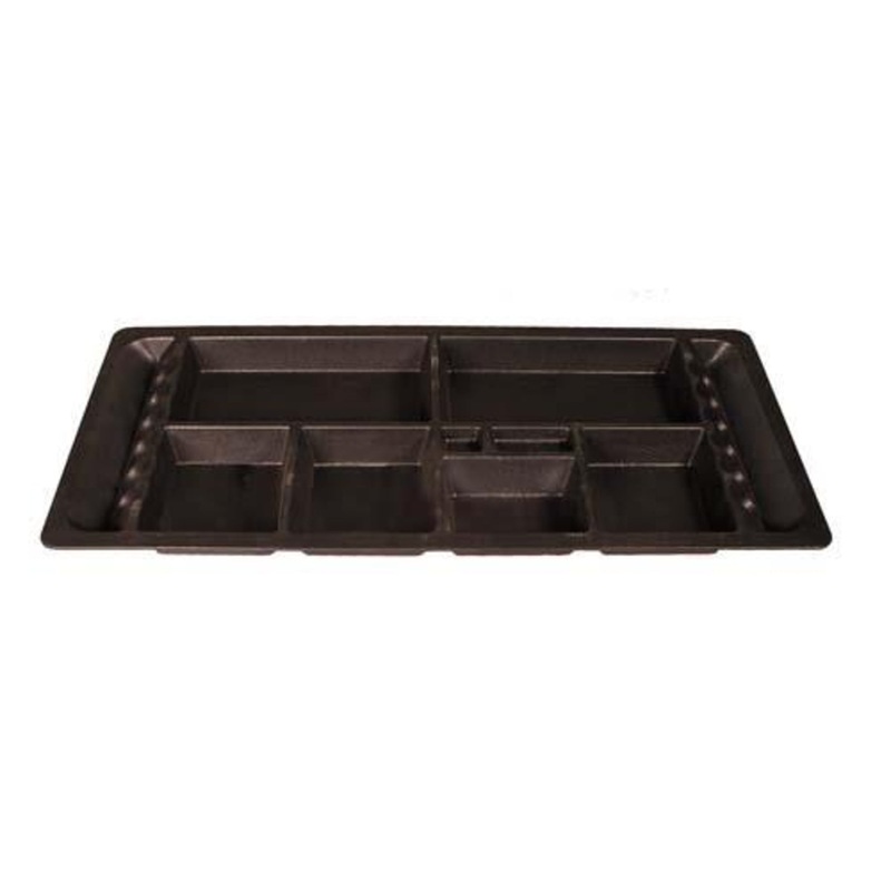 Club Car DS 10-Compartment Underseat Tray (Years 1982-Up)