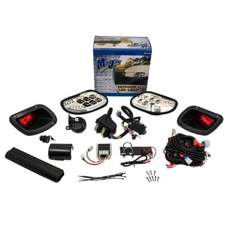 E-Z-GO Freedom TXT/T48 MadJax LED Ultimate Plus Light Kit (Years 2014-Up)