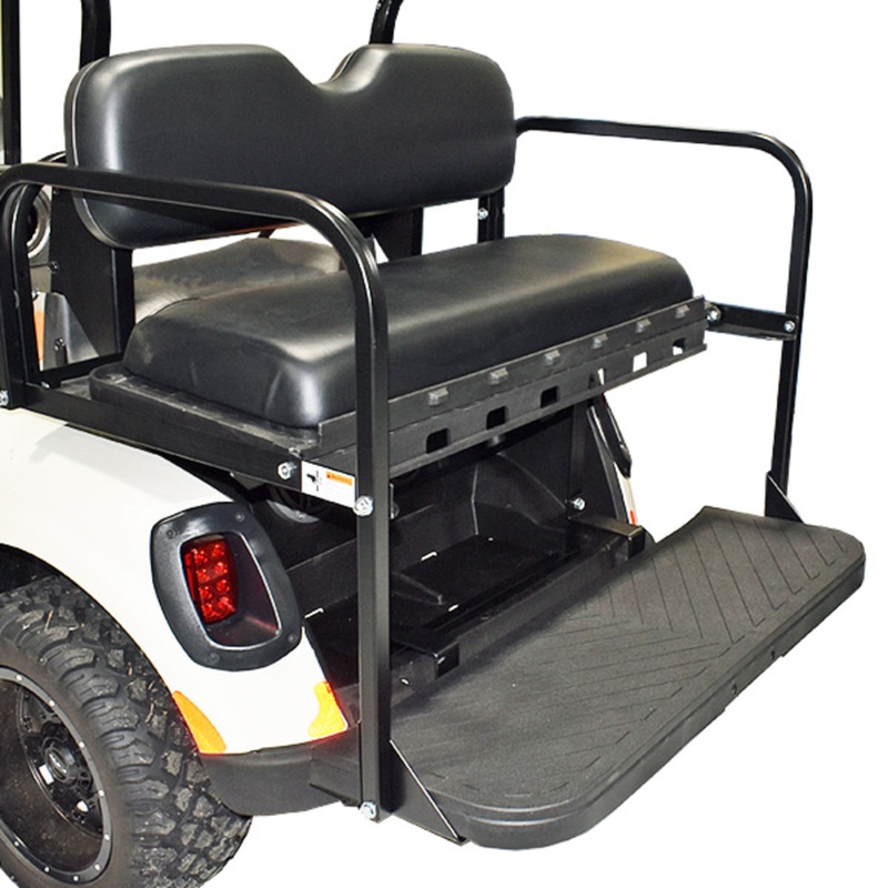 GTW MACH3 Rear Flip Seat Yamaha G-Series (Models G19-22) – Black