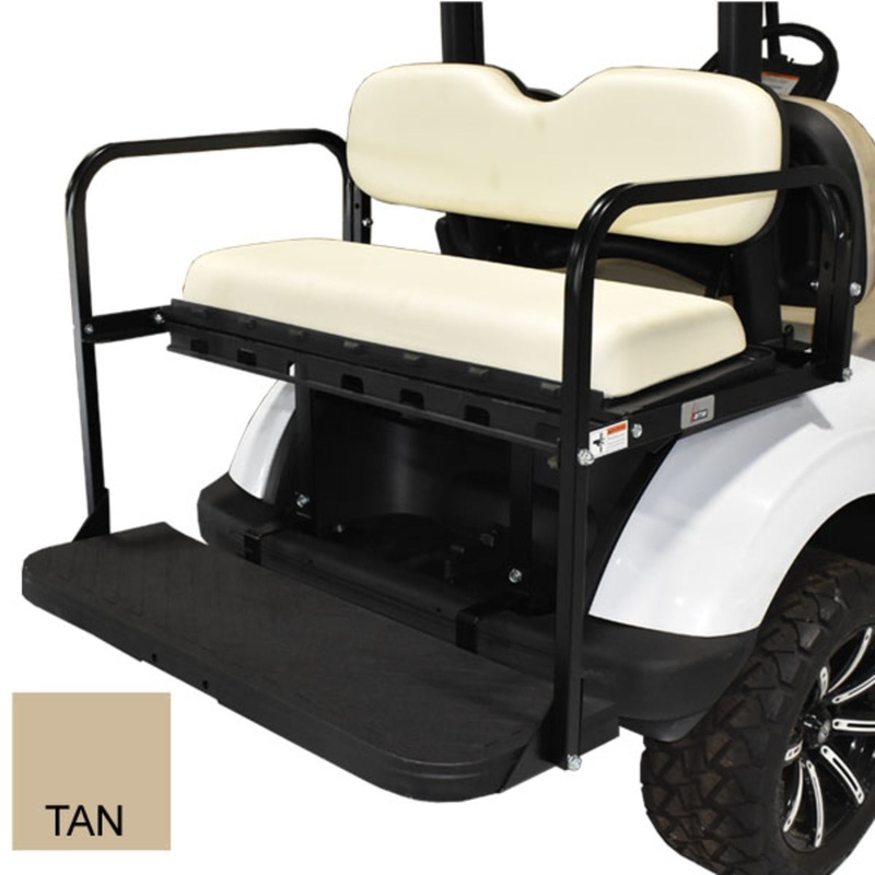 GTW MACH3 Rear Flip Seat Yamaha G-Series (Models G19-22) – Tan