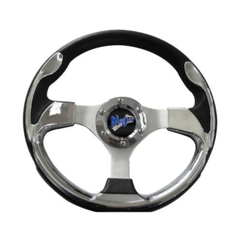 MadJax 13″ Chrome Ultra2 Steering Wheel