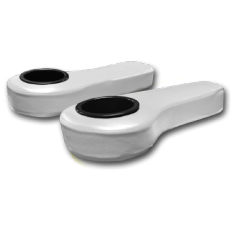 White Armrest for GTW Mach Series & MadJax Genesis 150 Rear Flip Seats