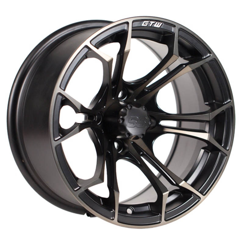 12″ GTW Spyder Wheel  Matte Black with Bronze