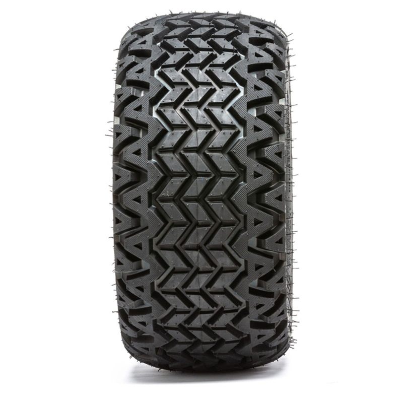 10″ GTW Tempest Black and Machined Wheels with 20″ Predator A/T Tires  Set of 4