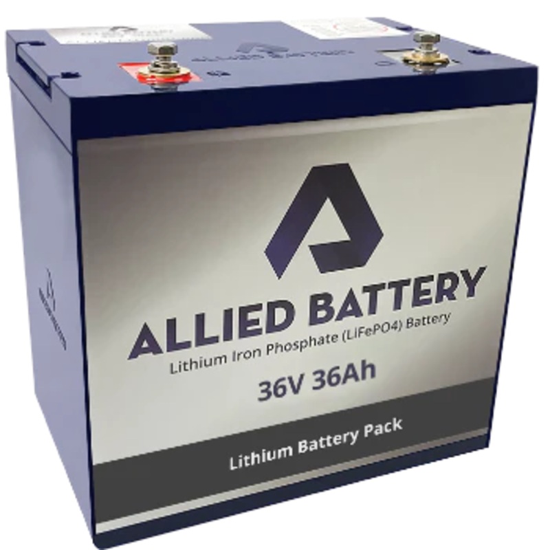 Allied Lithium Battery – 36V 36 Amp Golf Cart (Individual)
