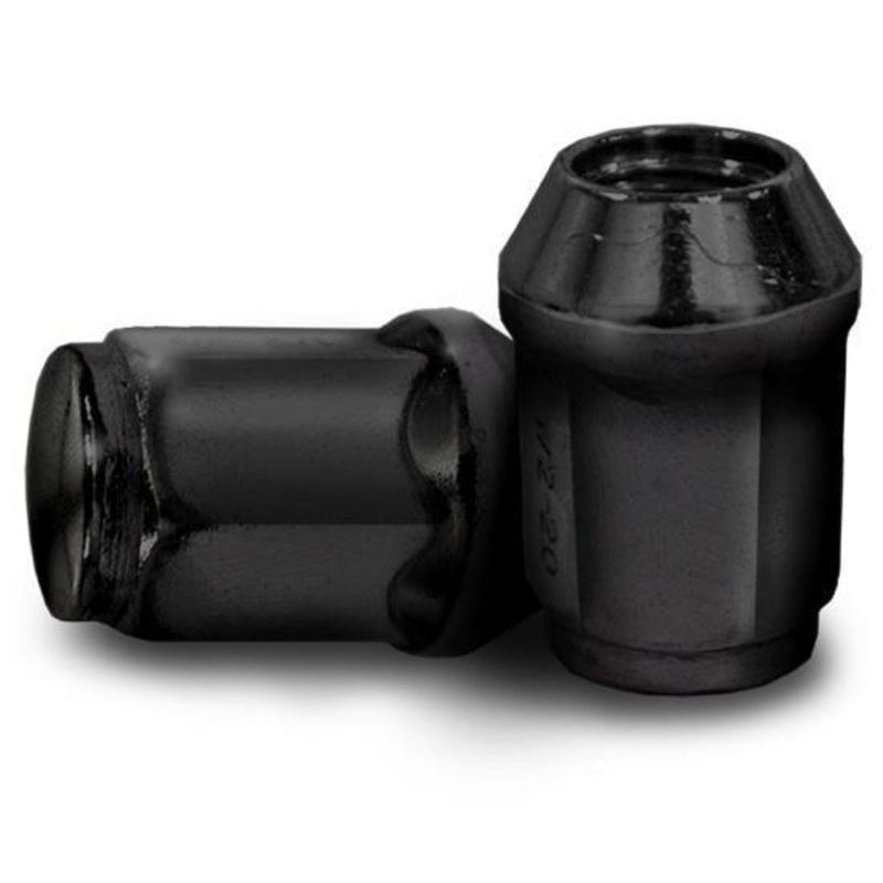 Black 1/2″ x 20 Standard Lug Nuts (16 pack)