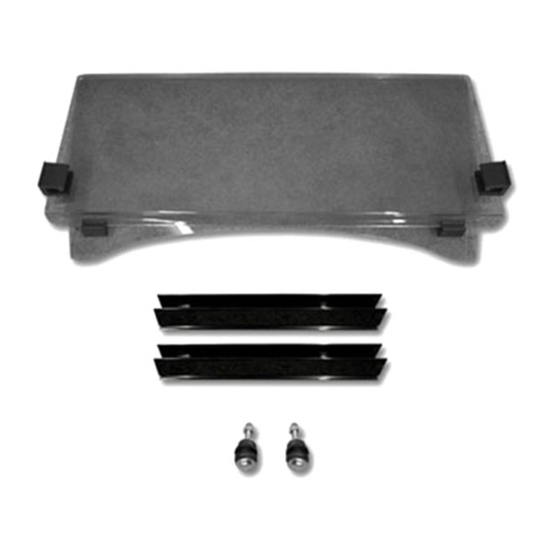 MadJax Golf Cart 2pc Tinted Windshield – Club Car Precedent (Years 2004-UP)