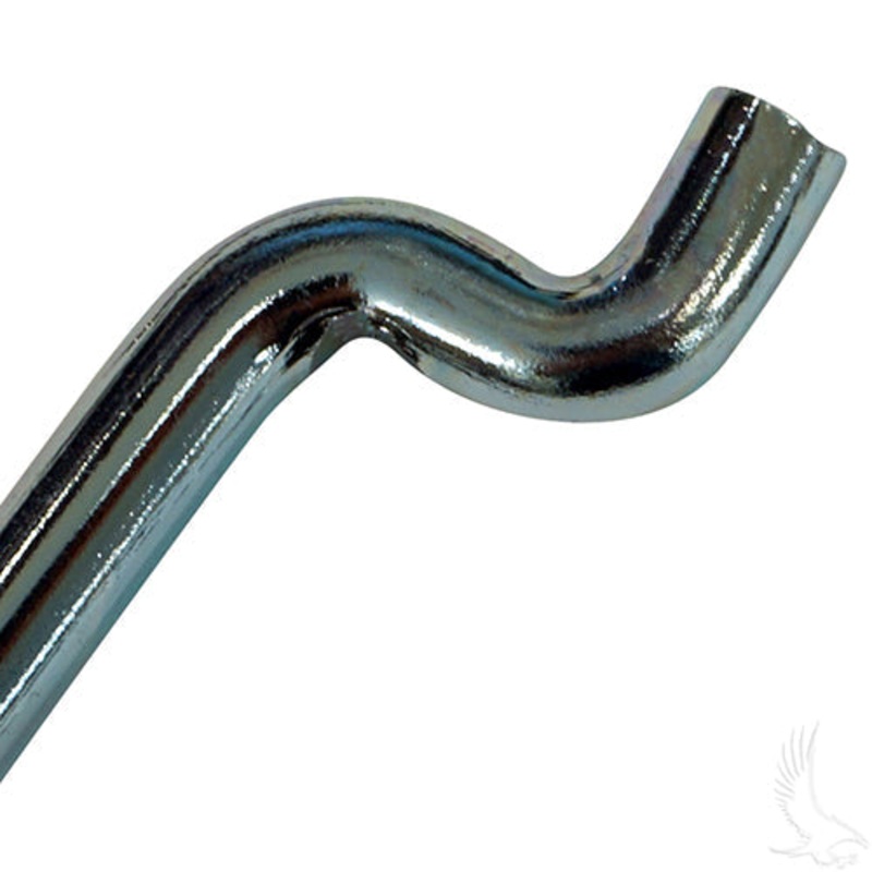 Club Car DS Golf Cart Battery Hold Down Rod, Z-hook 11.625″, Electric 1981+