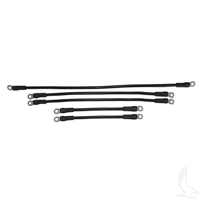EZGO Marathon Battery Cables Set 36 Volt (6V Batteries)