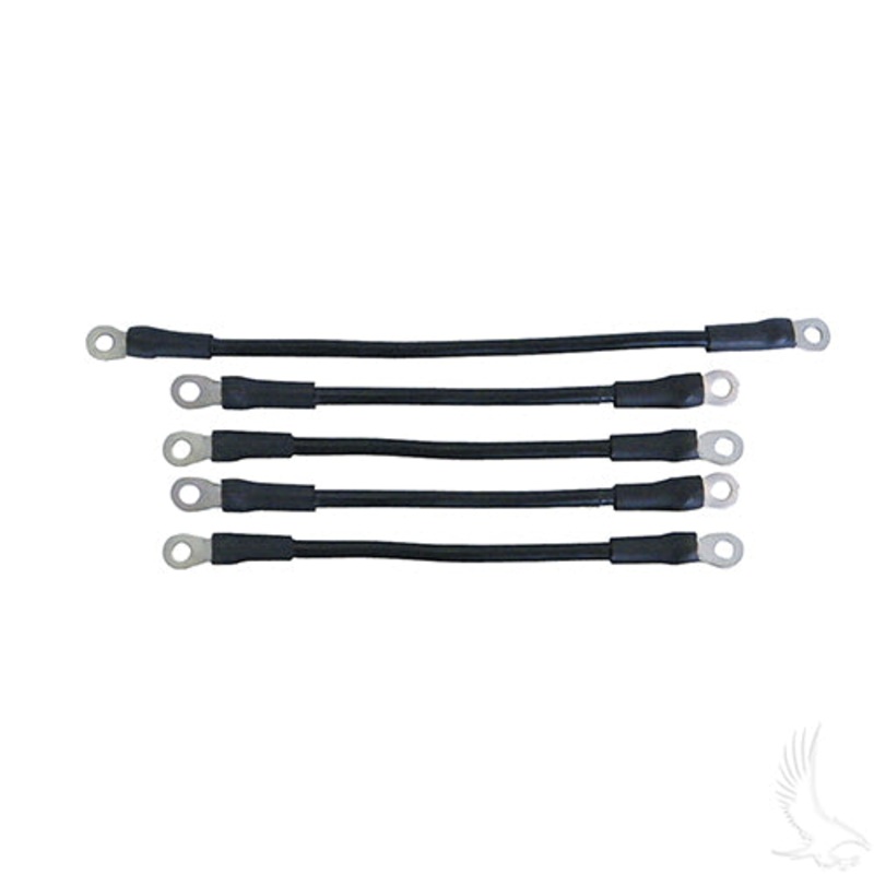 EZGO TXT Battery Cables Set 36 Volt (6V Batteries)