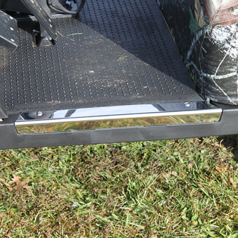 EZGO TXT Golf Cart Left Sill Plate (Chrome) 1996+