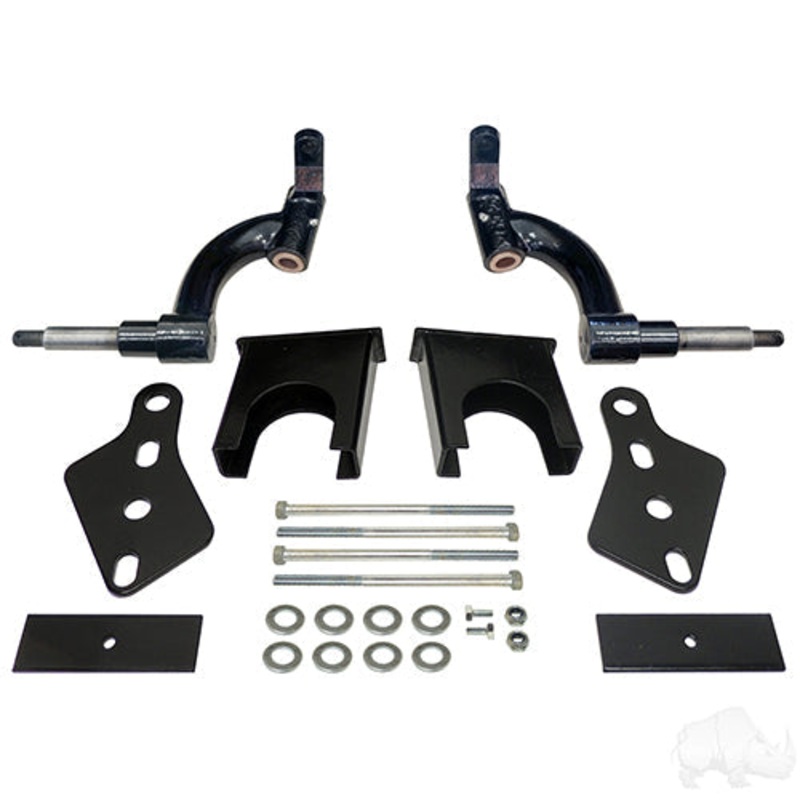 Club Car Precedent/Tempo/Onward Golf Cart Lift Kit – 6″ Golf Cart Drop Spindle Lift Kit (2004+)