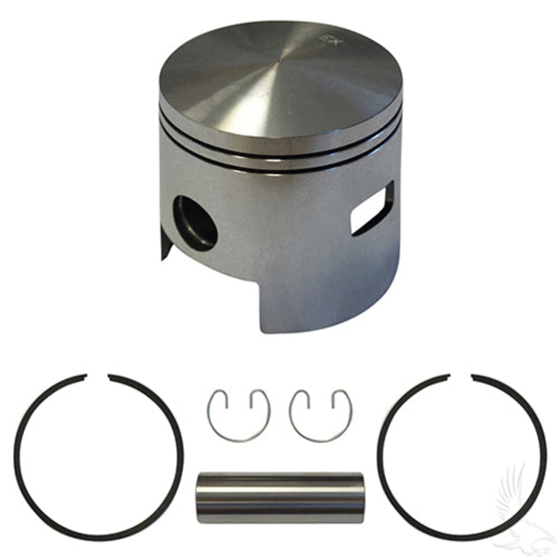 EZGO Golf Cart Piston and Ring Assembly, One Port +.25mm – 2-Cycle Gas 1980-1988