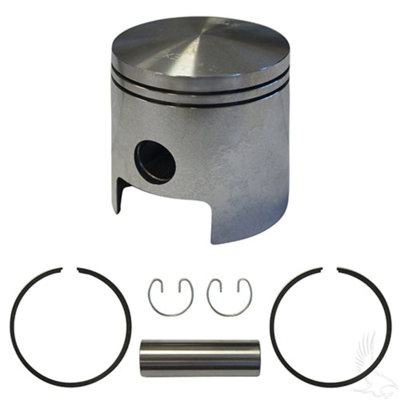 EZGO Golf Cart Piston and Ring Assembly (One Port Standard Size) – 2-Cycle Gas 1980-1988