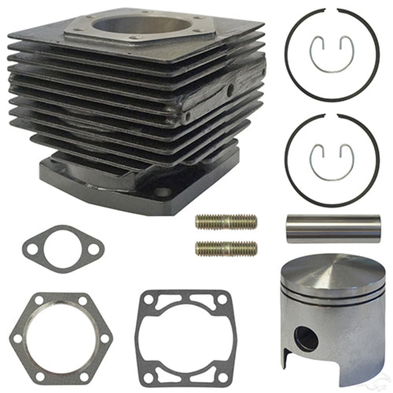 EZGO Golf Cart Top End Overhaul Kit – 2-Cycle Gas 1980-1988
