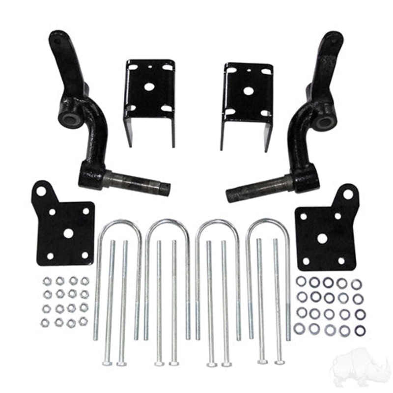 RHOX 6″ Golf Cart Drop Spindle Lift Kit, EZGO TXT Gas & Electric 94-01.5
