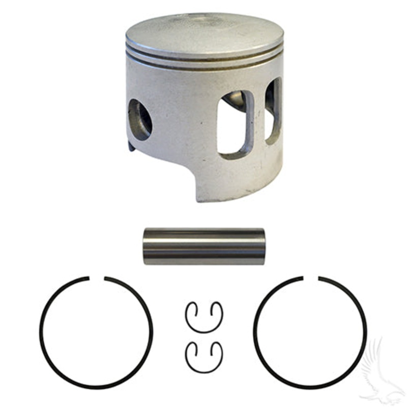 Yamaha G1 Gas Golf Cart Piston and Ring Assembly, +.25mm