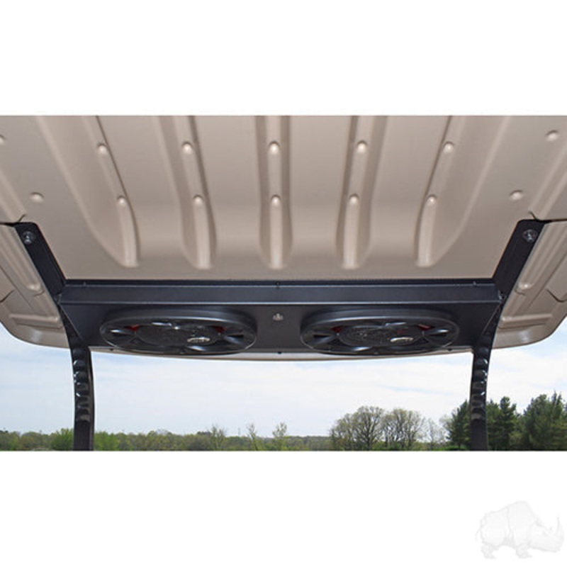 EZGO RXV Golf Cart Overhead Audio Console with Bluetooth Amp and Speakers (EZGO RXV)