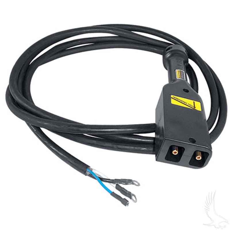 EZGO TXT Golf Cart Battery Charger Cord & Plug Set – Powerwise D