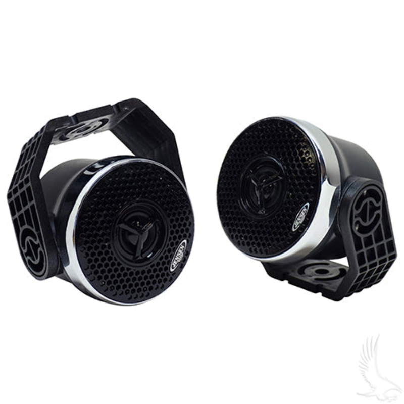 Jensen Speaker – 3″ 60W Two-Way – Universal Mount – Set of 2